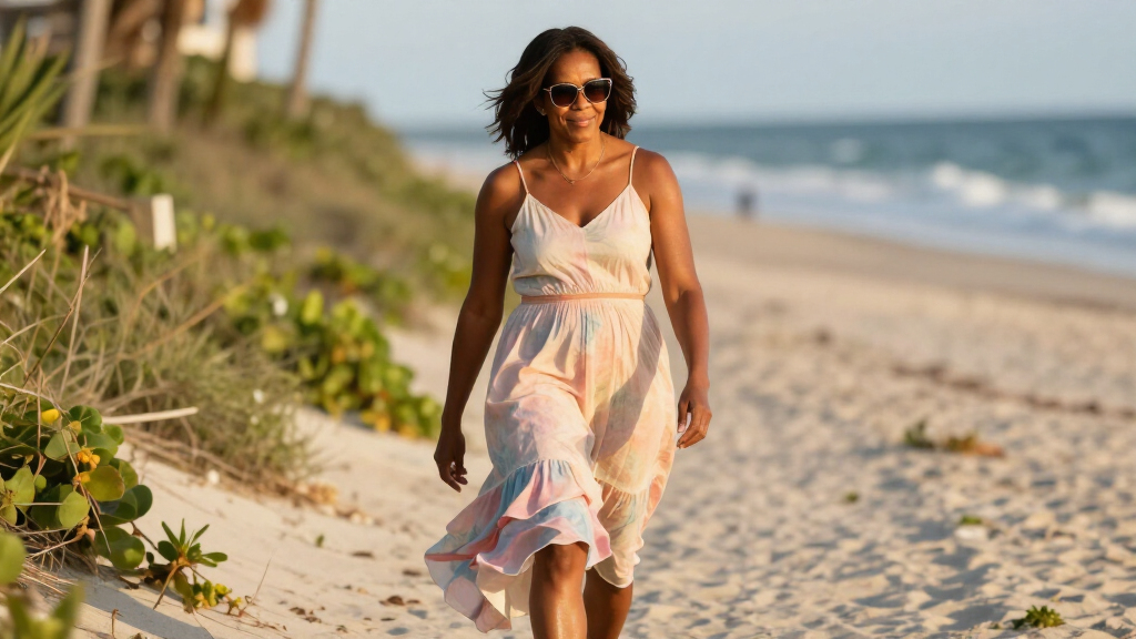Michelle Obama Martha's Vineyard Outfit