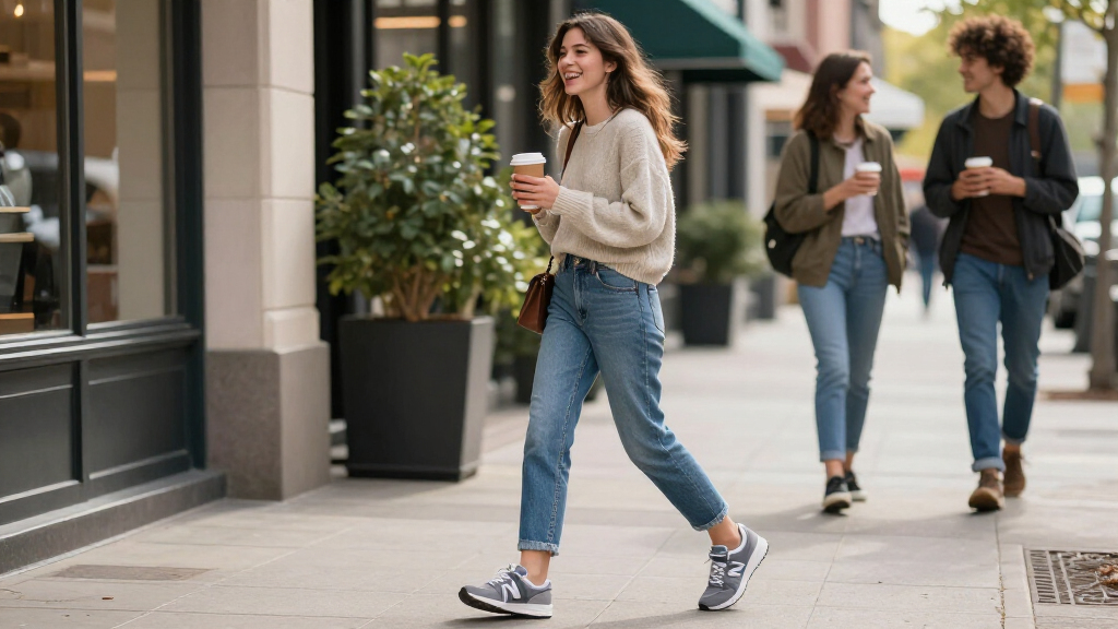 New Balance’s Coolest Mary Jane Sneaker Knows Grey Is Good