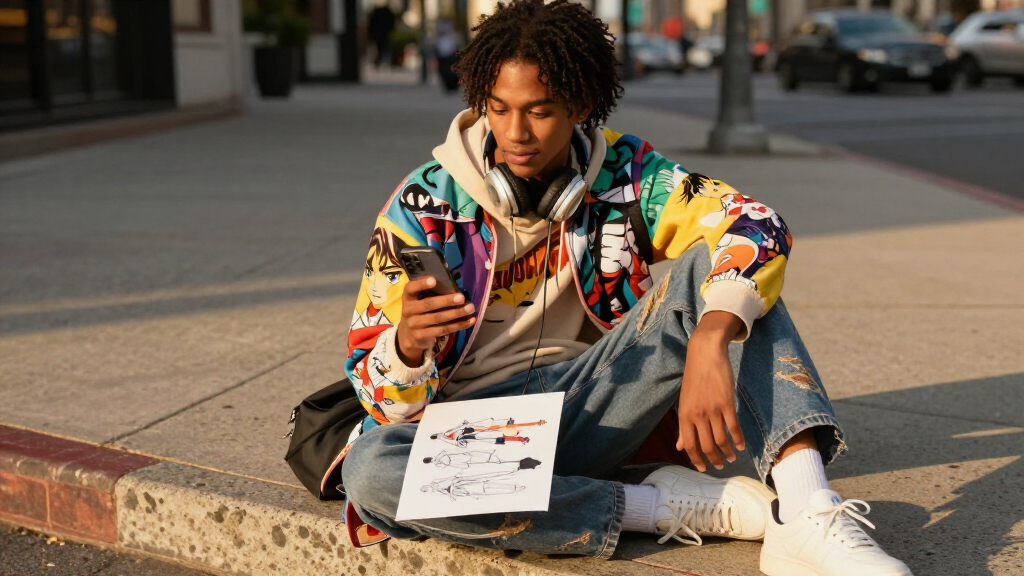 Supermodel Alton Mason On Creativity, His Latest Fashion Moment, And ... Anime