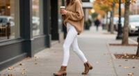 6 Ways Fashion Insiders Style White Jeans For Fall