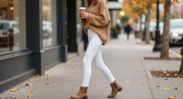 6 Ways Fashion Insiders Style White Jeans For Fall