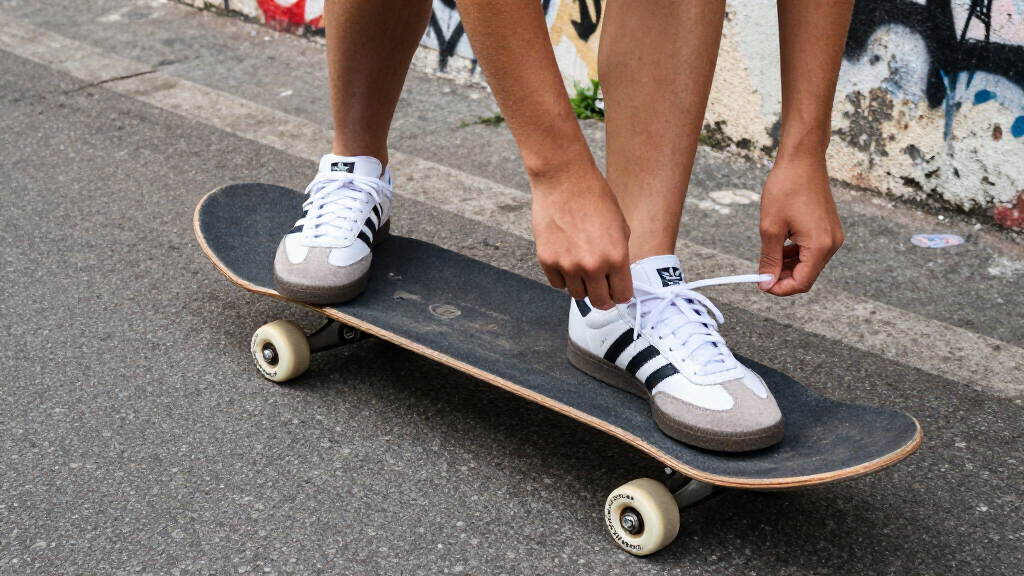 Adidas’ Furry Sambas Don’t Bite — They Skate