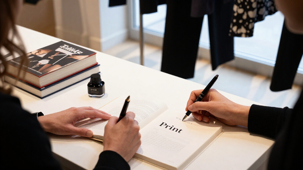 Ann Demeulemeester Hosts Book Signing For ‘Print’ In Milan