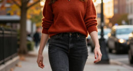 Anne Hathaway Just Matched Her Autumnal ‘Cherry Cocoa’ Manicure To Her Outfit—5 Ways To Recreate It