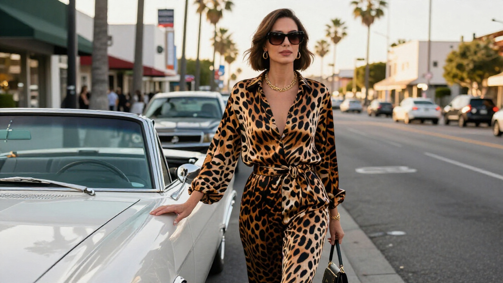 Roberto Cavalli SS27 Takes The Archive For A Drive Down Sunset Boulevard