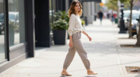 Zoë Kravitz Wears The Ballet Flat Update Beloved By Cool Girls