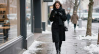 All-Black Winterwear Doesn't Have To Be Boring