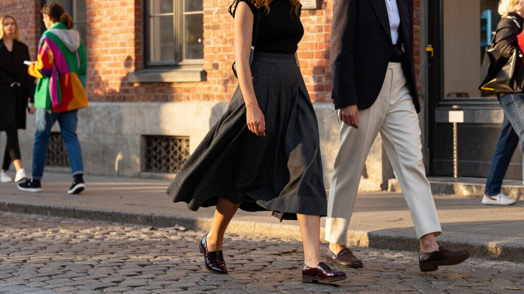 At Copenhagen Fashion Week, Everyone Was Wearing Skirts Over Pants
