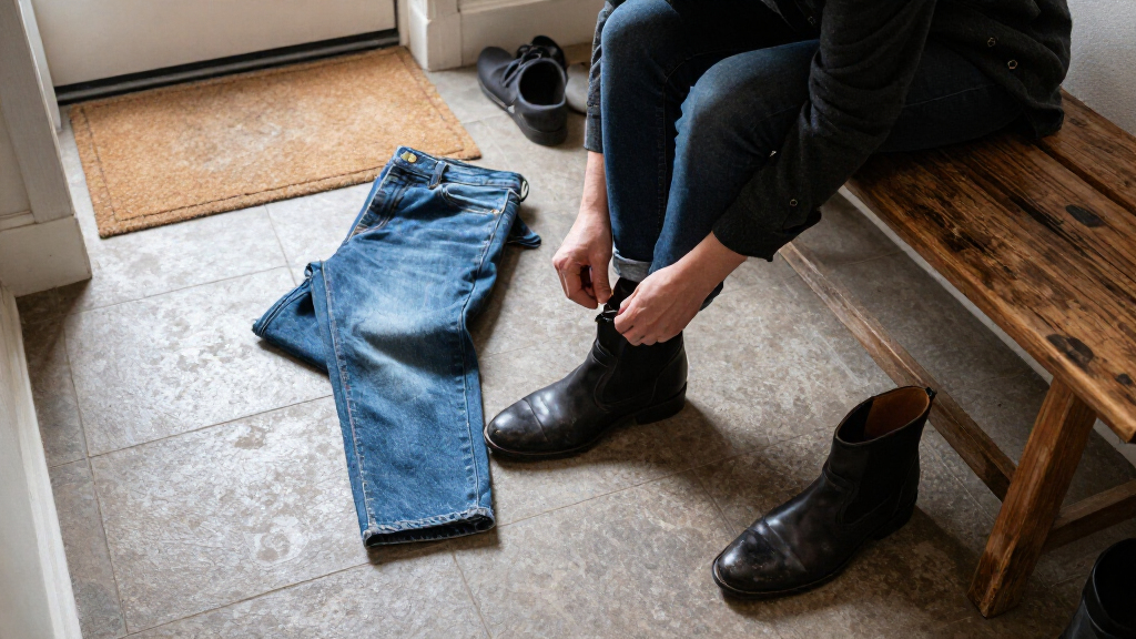 Breaking: Everyone Who Needs New Boots Right Now Is Eyeing This Flat-Ankle-Boot Trend