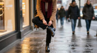 If You're Going To Wear Black Trousers This Winter, At Least Try Styling Them With This Anti-Black Flats Color