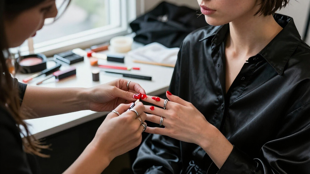 Is Miu Miu’s Messy Manicure A Trend Or A Statement?