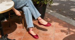 Not Every Ballet-Flats Color Works With Light-Wash Jeans—This One Does