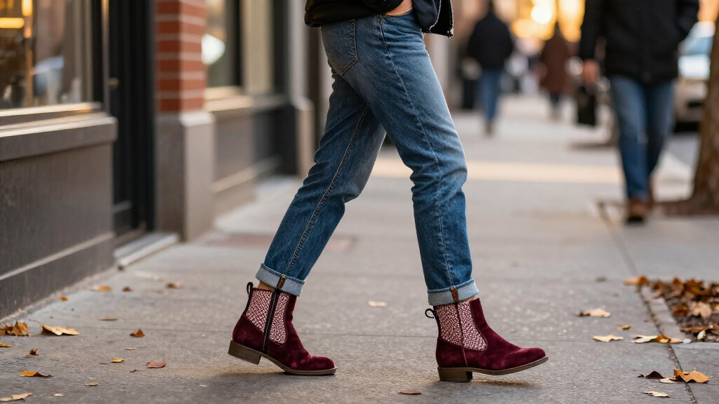 The Winter Shoe-Print Trend That Looks Cooler With Jeans Than Black Or Brown
